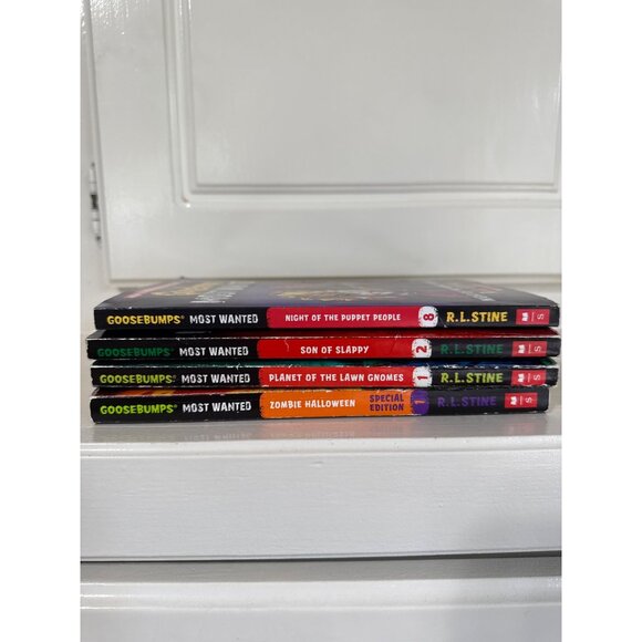 Goosebumps Most Wanted Book Set By R.L. Stine  4 Books - Picture 6 of 9